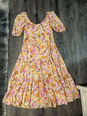 Nordstrom Floral Tiered Maxi Dress